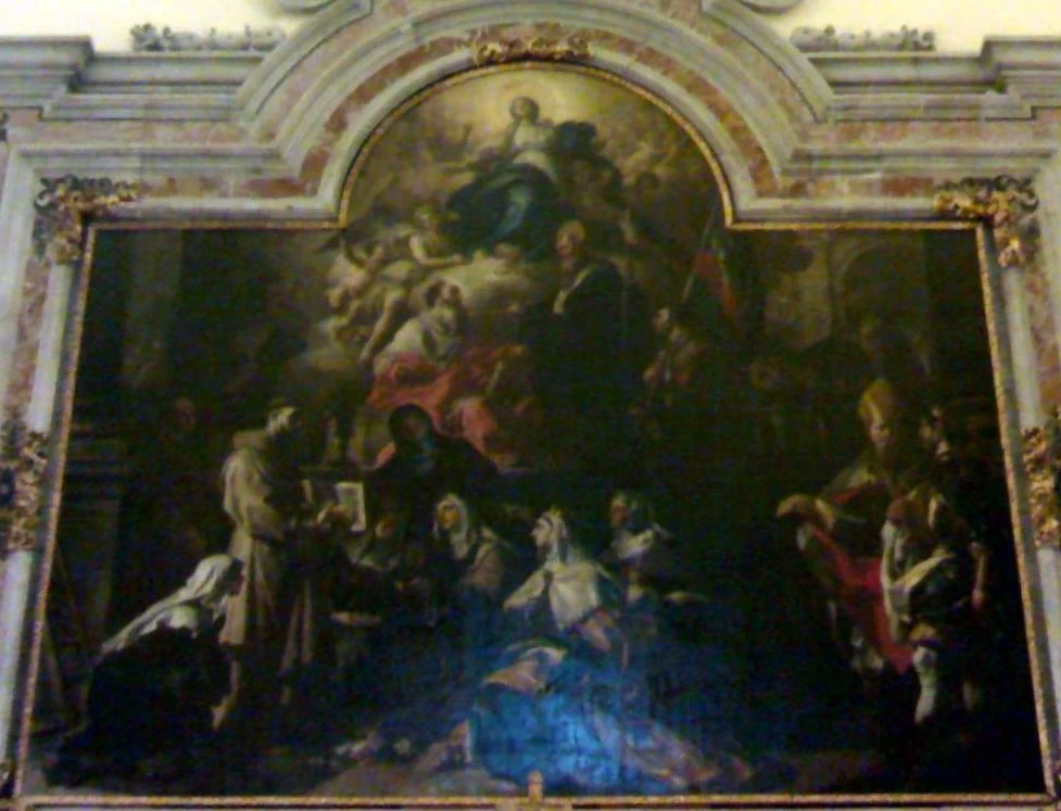 Assunzione della Vergine - San Girolamo delle Monache, Napoli